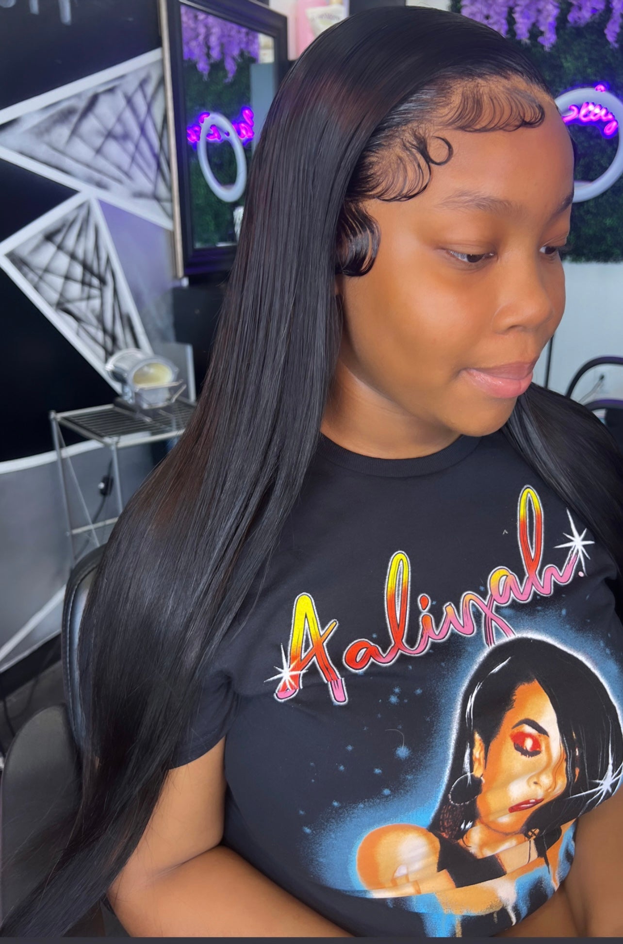 13x4 HD Straight Custom Made Frontal Wigs