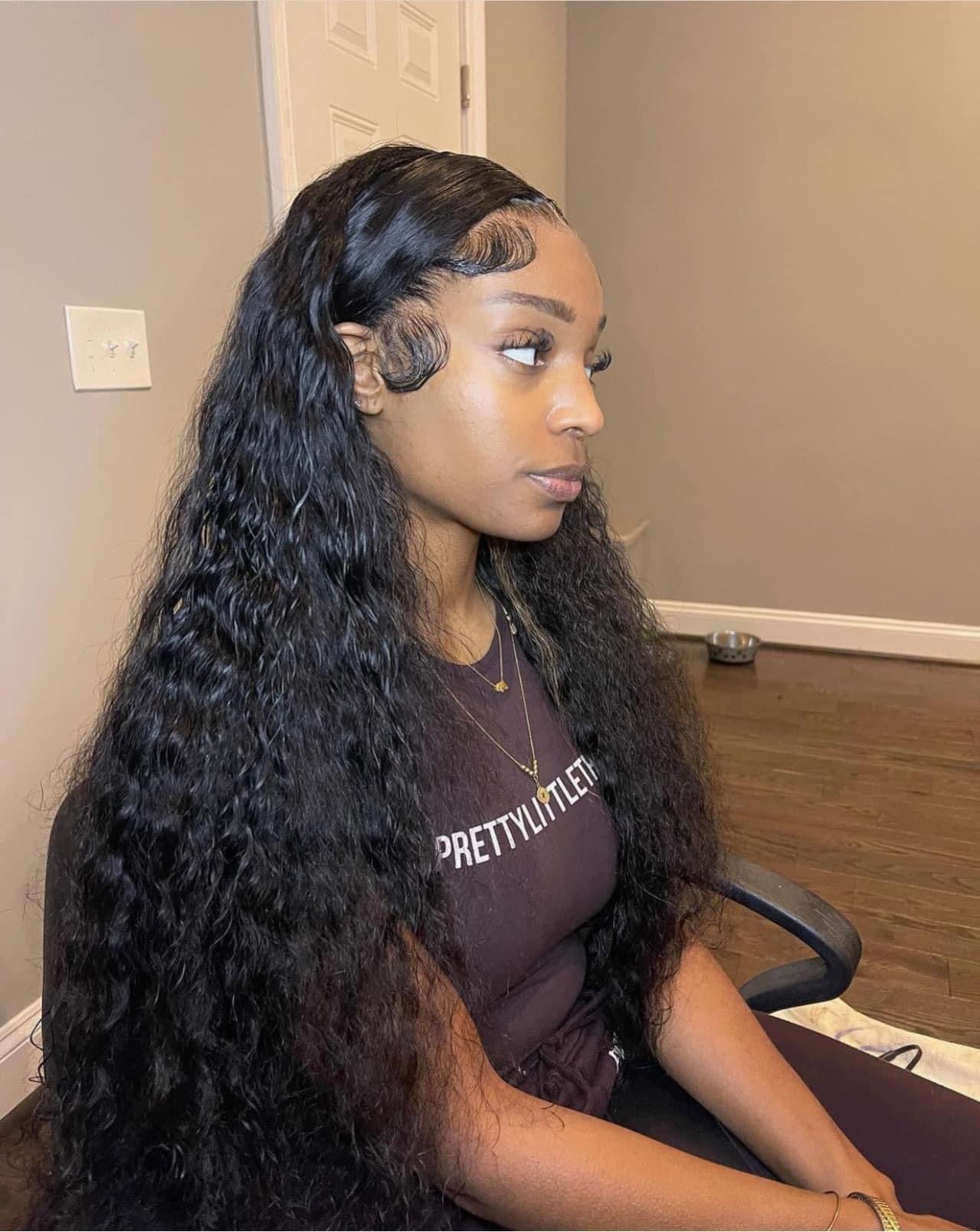 13x4 HD Loose DeepWave Custom Made Frontal Wigs